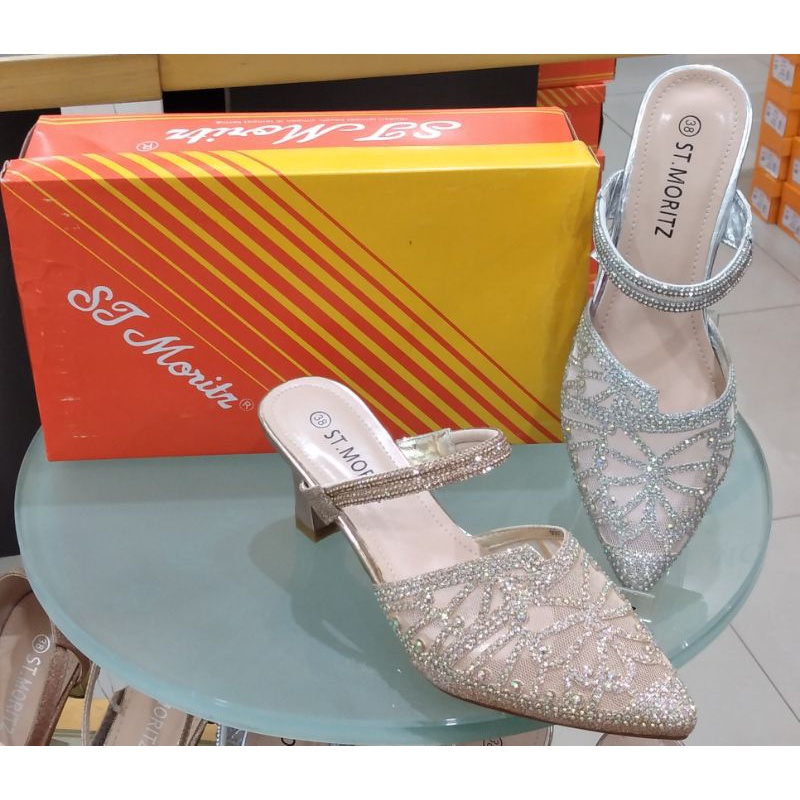 Sandal Wanita Slop Pesta Terbaru Comfort St.Moritz