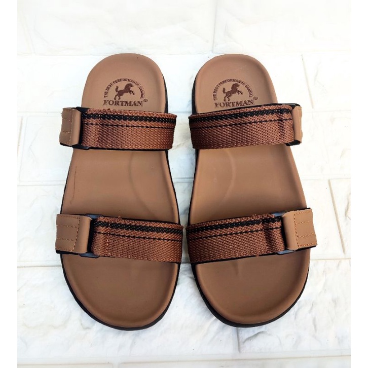 Sandal Selop Pria Kasual Santai Sandal Bisban Ban 2 Slip On Terlaris