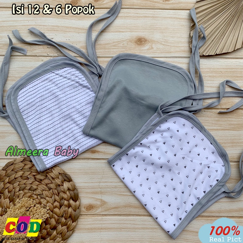 Isi 12 PCS 6 PCS Popok Bayi Baru Lahir Popok Kain Cuci Ulang Almeera Baby and Kids