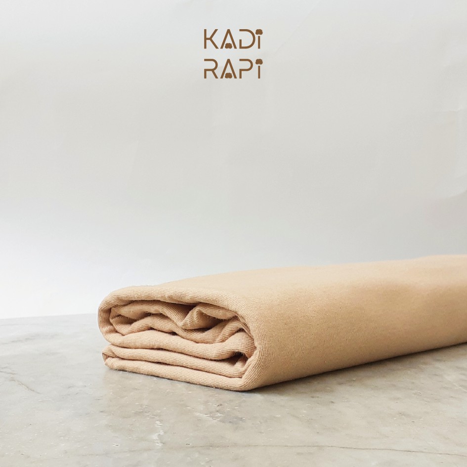KAIN KATUN COMBED 24S CAPPUCINO REAKTIF