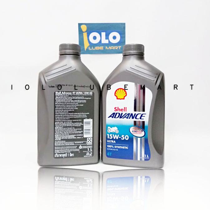 [[BISA COD]] Shell Advance 15W-50 Ultra 100%Synthetic ORIGINAL