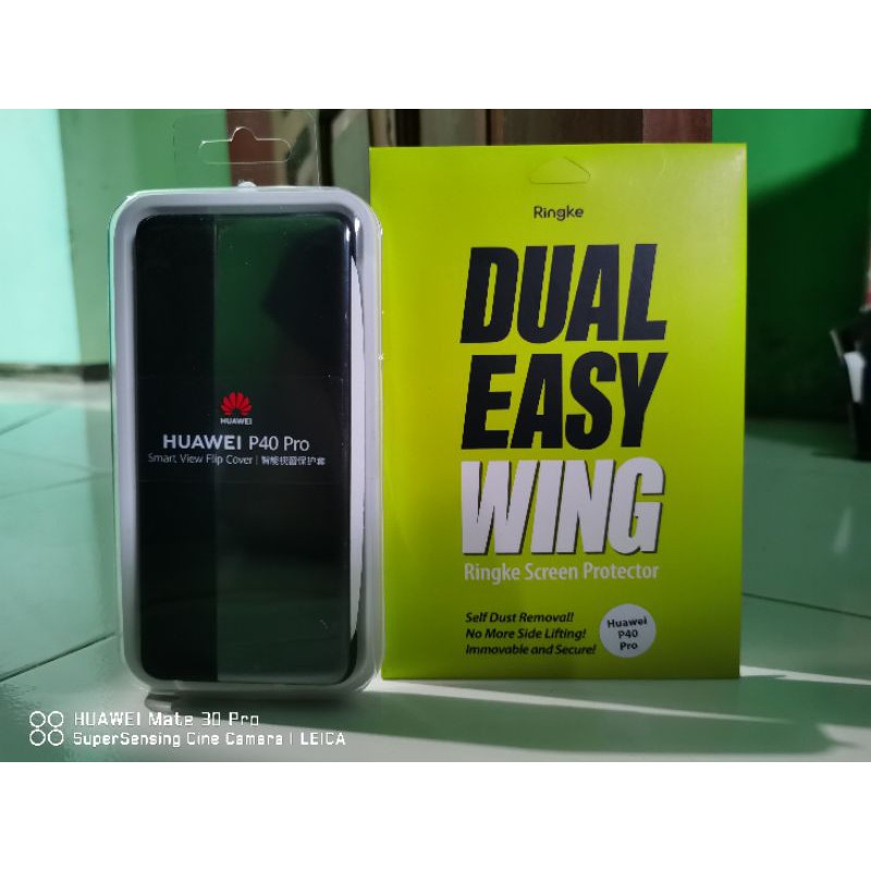 Ringke Dual Easy Wing Huawei P40 Pro dan Flip Cover Original Huawei P40 Pro New Original