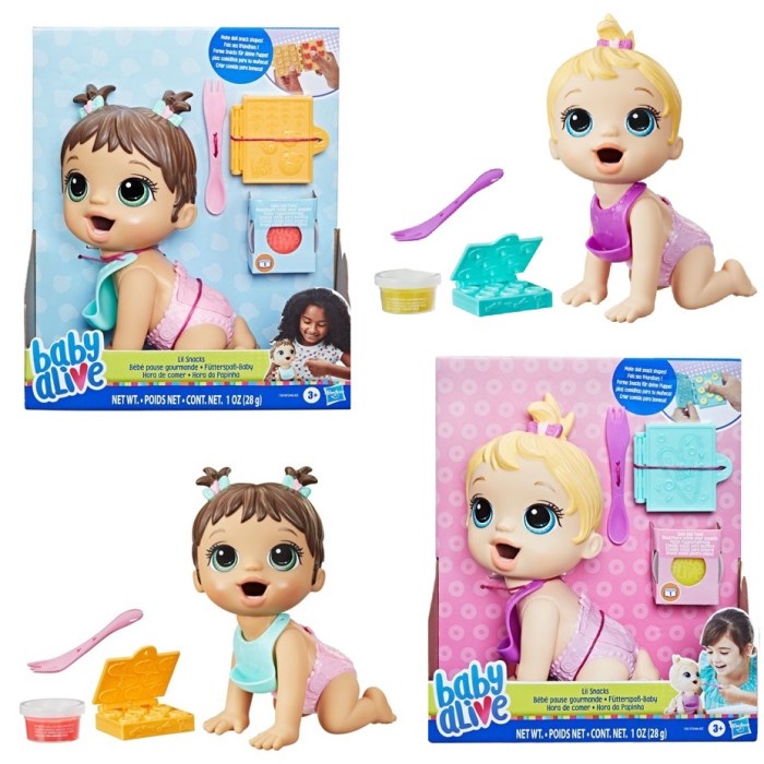 Jual Baby Alive New Lil Snack Eats and Poops Doll Shopee Indonesia