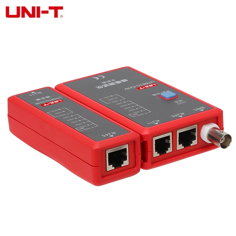 UNI-T UT681C - Alat Scan dan Tes Kabel Jaringan Ethernet RJ11 RJ45 BNC