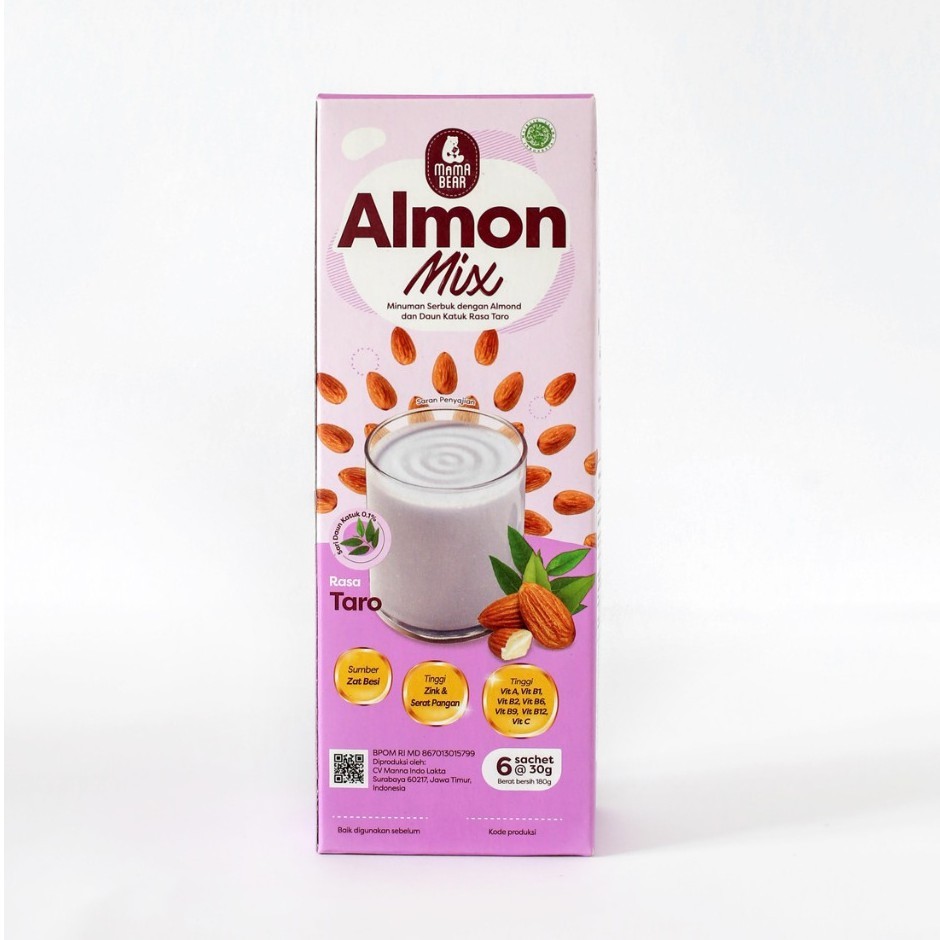 [ECER/SACHET] Teh Mama Bear Tea Zoya Mix Almon MamaBear Zoyamix ALMOM Almond Pelancar Asi Booster