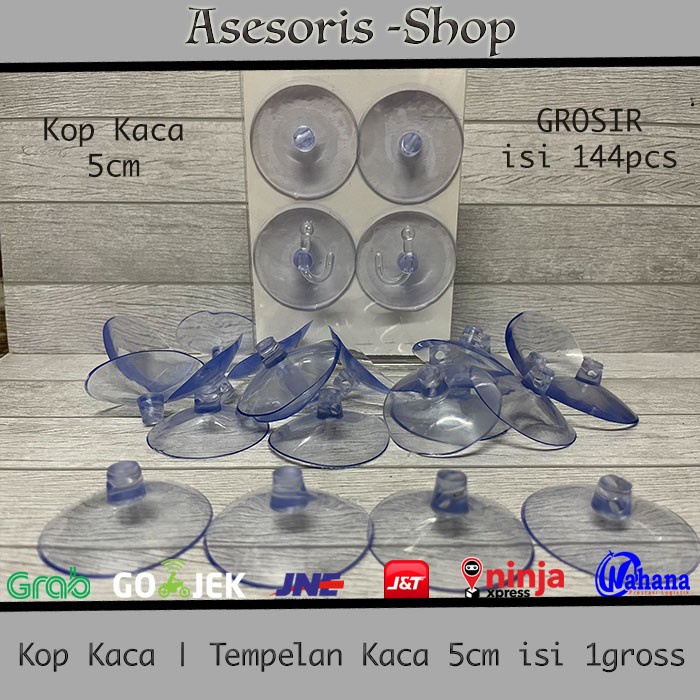 

Limited Tempelan Kaca/ Kop Kaca 5Cm 1Gross