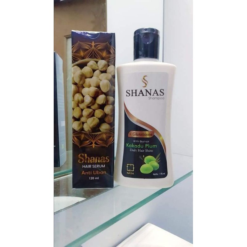 Shanas Hair Serum Anti Uban dan Shanas Shampo
