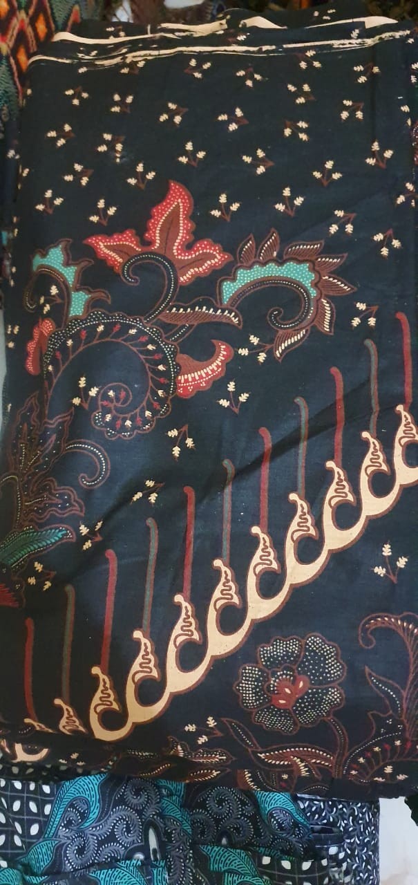 Batik Couple_maora Sania Ruffle Batik Couple Ori Ndoro Jowi Dnt Garansi Termurah