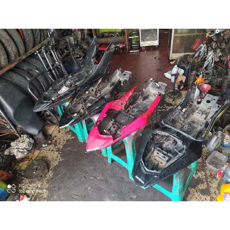 body belakang new cb150r/cbr led
