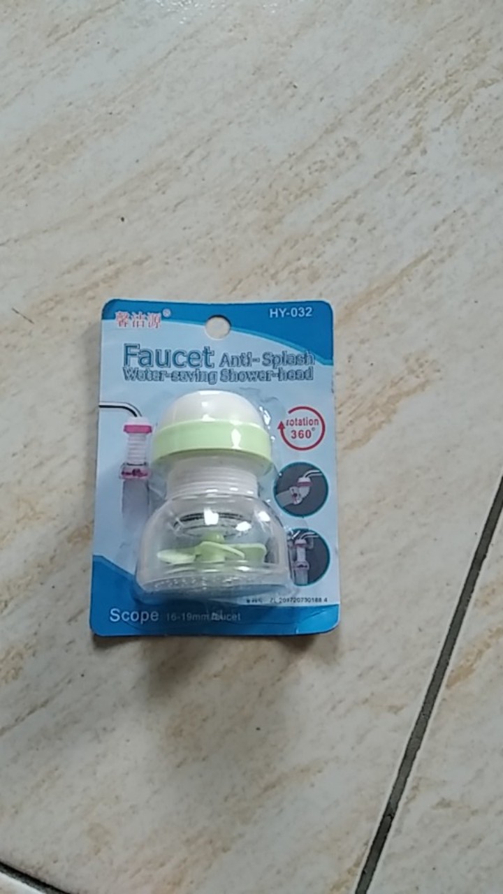 Sambungan Keran /kran Air Batu / Saringan Filter Putar 360