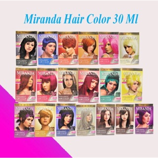  MIRANDA  HAIR COLOR CAT RAMBUT MIRANDA Shopee  Indonesia