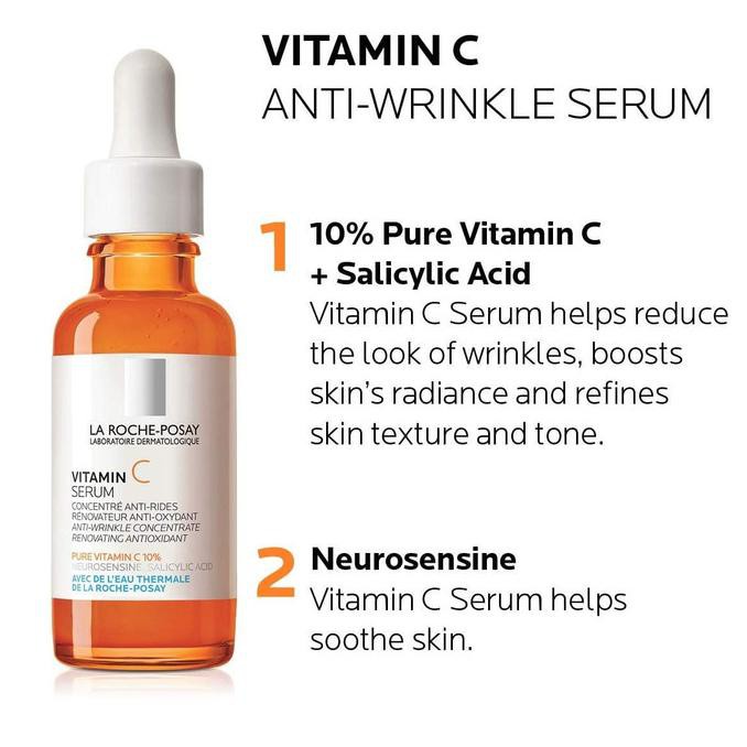 LA ROCHE POSAY 10% PURE VITAMIN C SERUM with Salicylic Acid