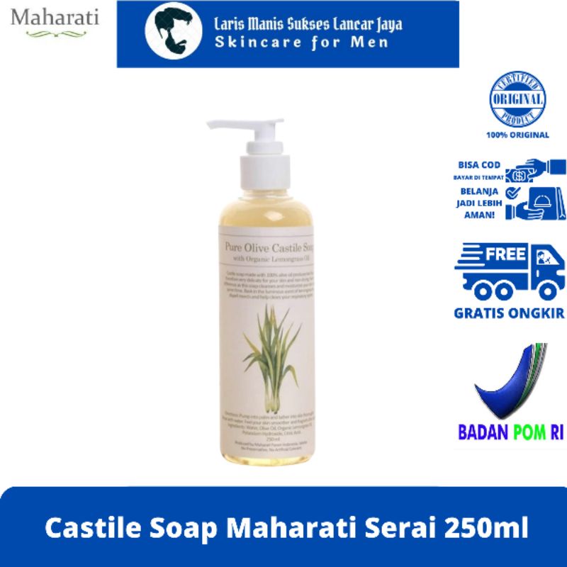 Castile Soap Serai MAHARATI 250ml | Sabun Castile Serai MAHARATI