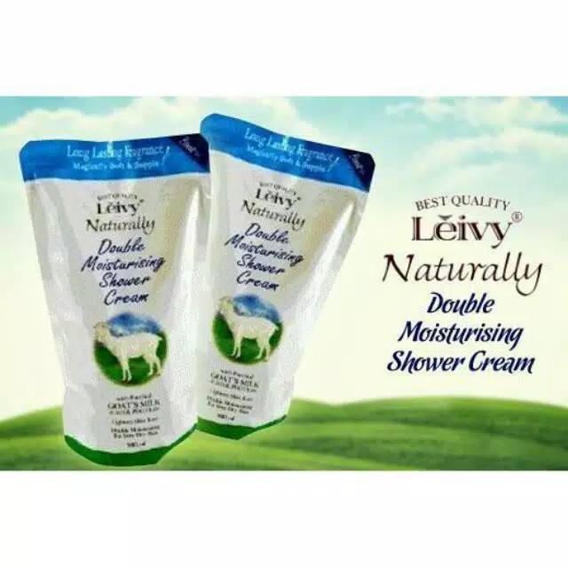 Refill Leivy Shower Cream Goat's Milk 900ml