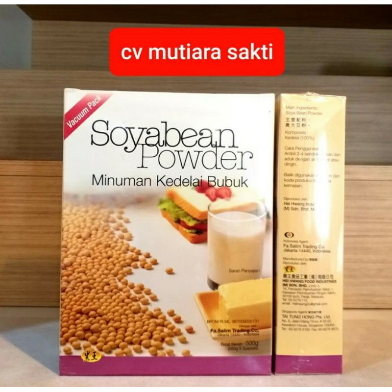 

SOYA BEAN POWDER MINUMAN KEDELAI BUBUK ASLI KACANG KEDELAI