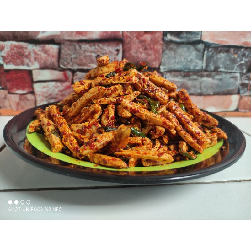 

basreng khas bandung dengan bumbu khas garut di jamin enak 250gram