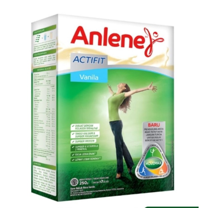 

Anlene Actifit Vanila 250gram