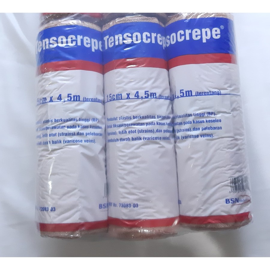 Tensocrepe 6 in / 6 inci / 6 '' . Tensocrepe 6inchi / 6inci / 6'' Tensocrep 6 inch ( 15cm x 4.5m )