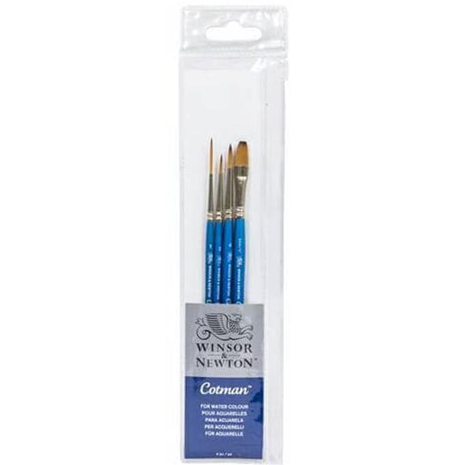 

Promo! Cotman Short Handle Brush 4 Pack Winsor & Newton Murah