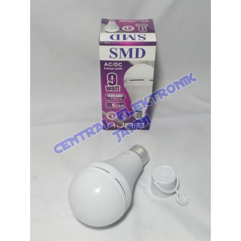 LAMPU LED EMERGENCY SMD 9 WATT (AC/DC) / LAMPU AJAIB SMD / LAMPU MAGIC