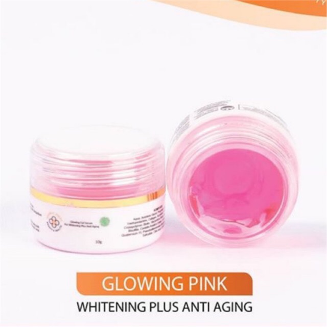 

Glowing gel pink Double Eight Beauty