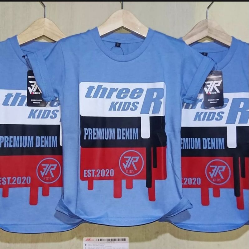 kaos anak distro 3Rkids/ kaos anak murah