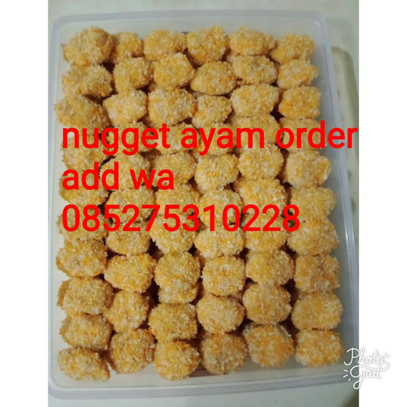 

Frozen nugget ayam premium homemade 500 gram