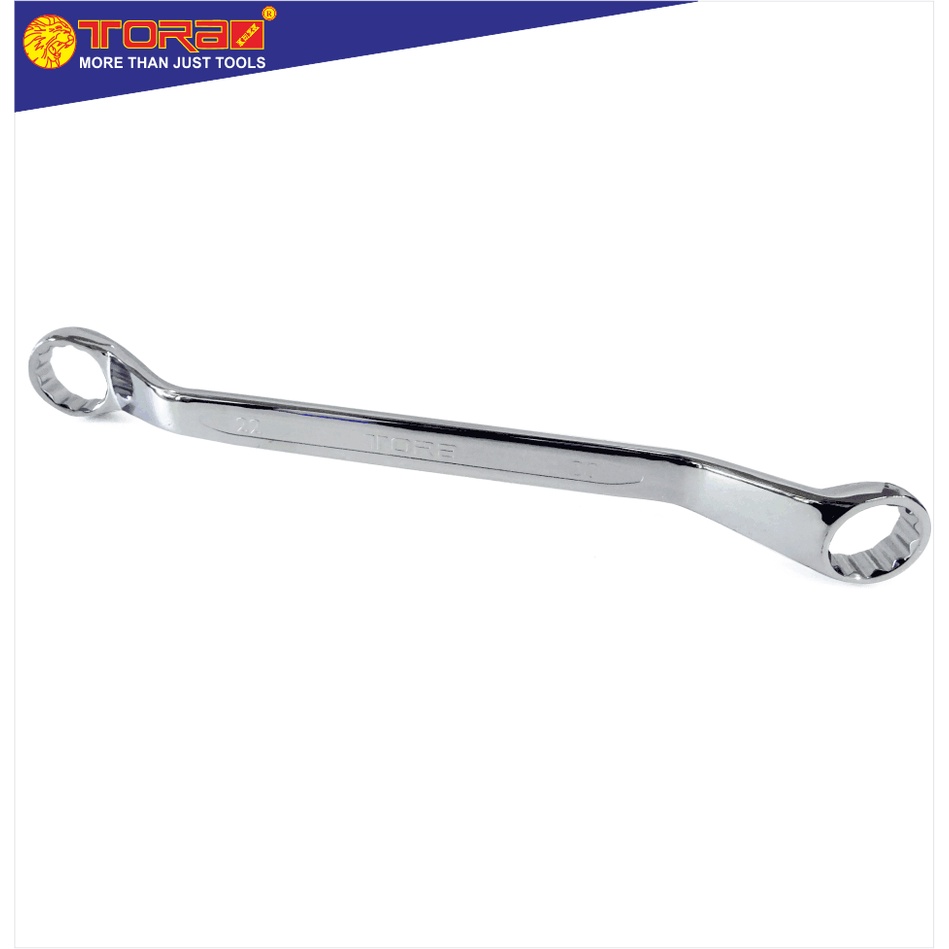 TORA Kunci Ring 20 x 22 mm - Double Ring Offset Spanner