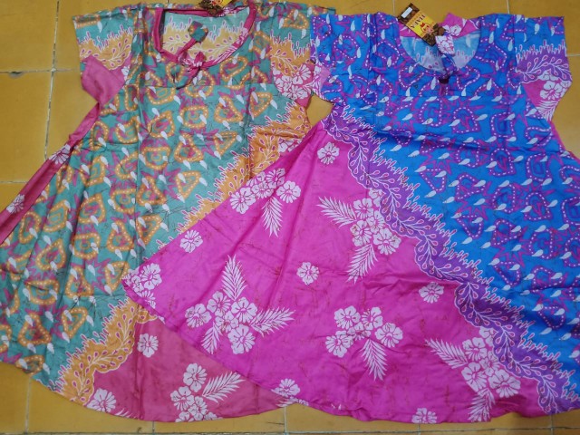 Daster Batik Anak / Baju Harian Anak Motif Cantik