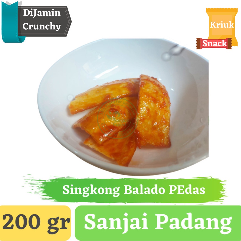 

Sanjai Sanjai Keripik Singkong Sanjai Khas Padang