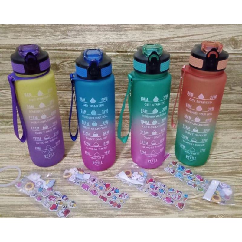 botol viral botol gradasi botol 1 liter