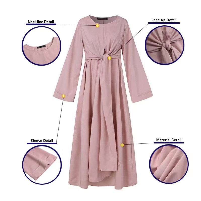 FAUZIYAH MAXI / DRESS MUSLIM/ DRESS CANTIK / GAMIS MURAH