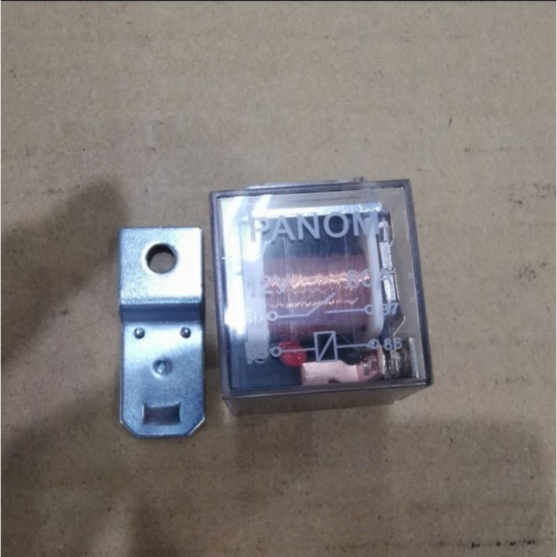 Relay klakson universal motor transparan premium quality - Charmoto