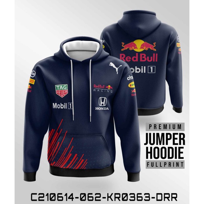 Spesial Edition jersey dan jaket fullprint tim F1 REDBULL murah
