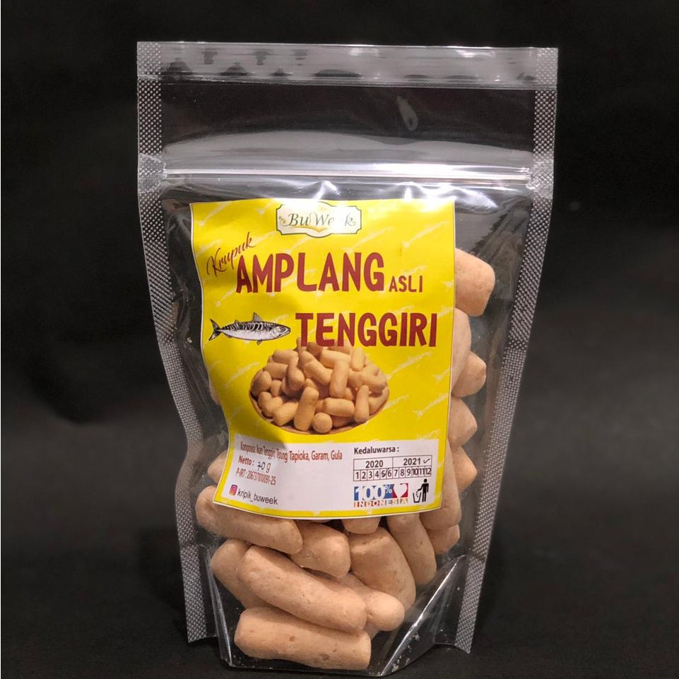 

KERUPUK AMPLANG TENGGIRI BANDENG ASLI