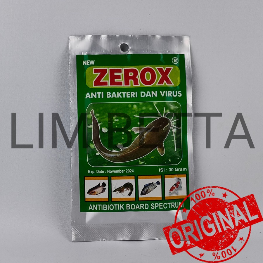 ZEROX 30 GRAM / ANTI BAKTERI DAN VIRUS