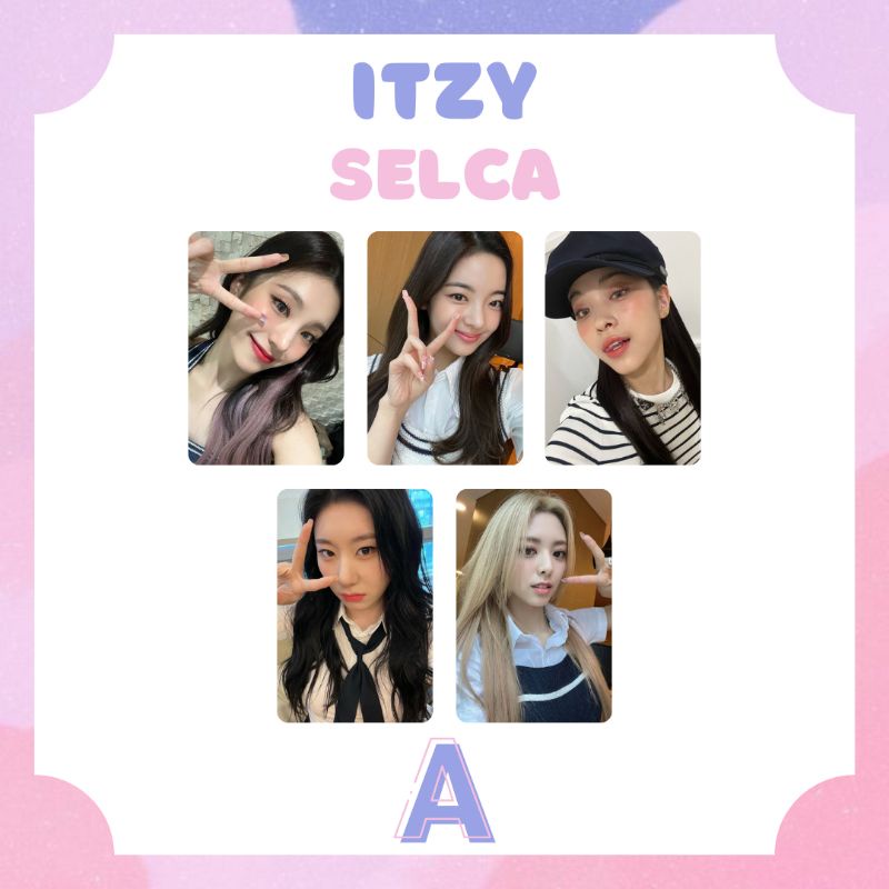 [ITZY] PHOTOCARD SELCA #3 ITZY YEJI LIA RYUJIN CHAERYEONG YUNA ‼️ BACA DESKRIPSI ‼️