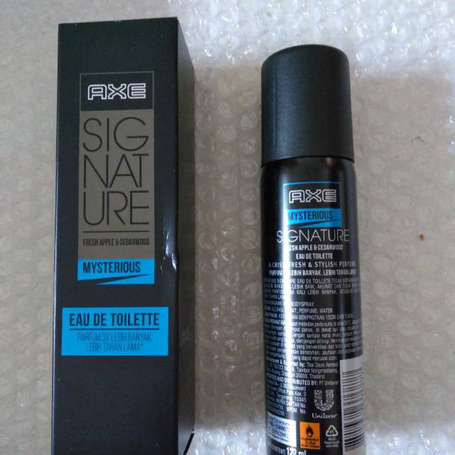 Axe parfum signature mysterious spay 122ml
