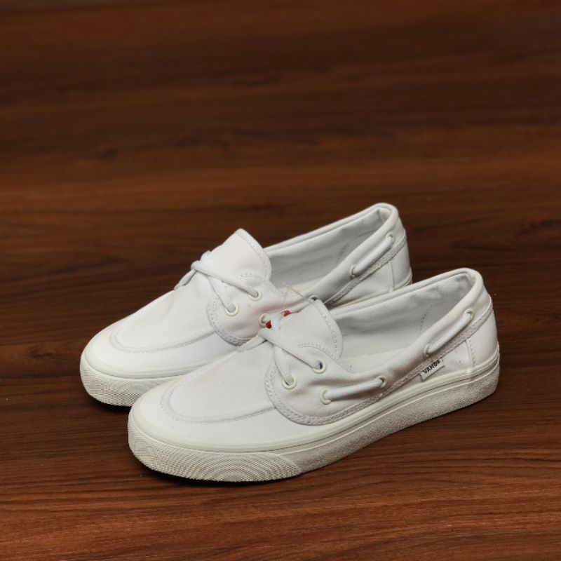 Vans zapato all white