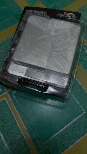 Taff Timbangan Dapur Mini Digital Platform Scale 1kg 0.1g - I2000