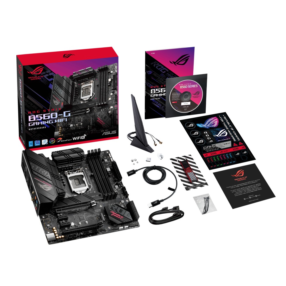 Mainboard Asus ROG Strix B560-G Gaming Wifi - LGA1200 Gen11 Asus B560G ROG Strix