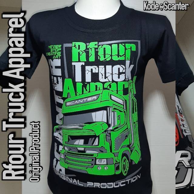 Baju truk anak baju truk oleng anak baju truk antigosip anak kaos truk anak