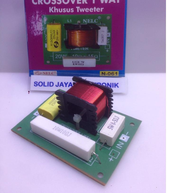 CROSSOVER TWEETER 1 WAY CROSS OVER TWITTER TWITER TWITER HI KROSSOVER CROSOVER PASIF TWITER NELC N06