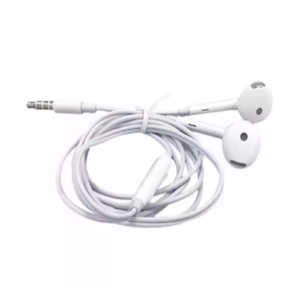 HEADSET ORIGINAL COPOTAN OPPO VIVO JACK 3.5MM SUPERBASS - Headset Kabel - Headset Non Wireless - Hea