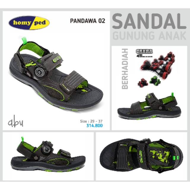 Homyped Pandawa02 Sandal Gunung Anak