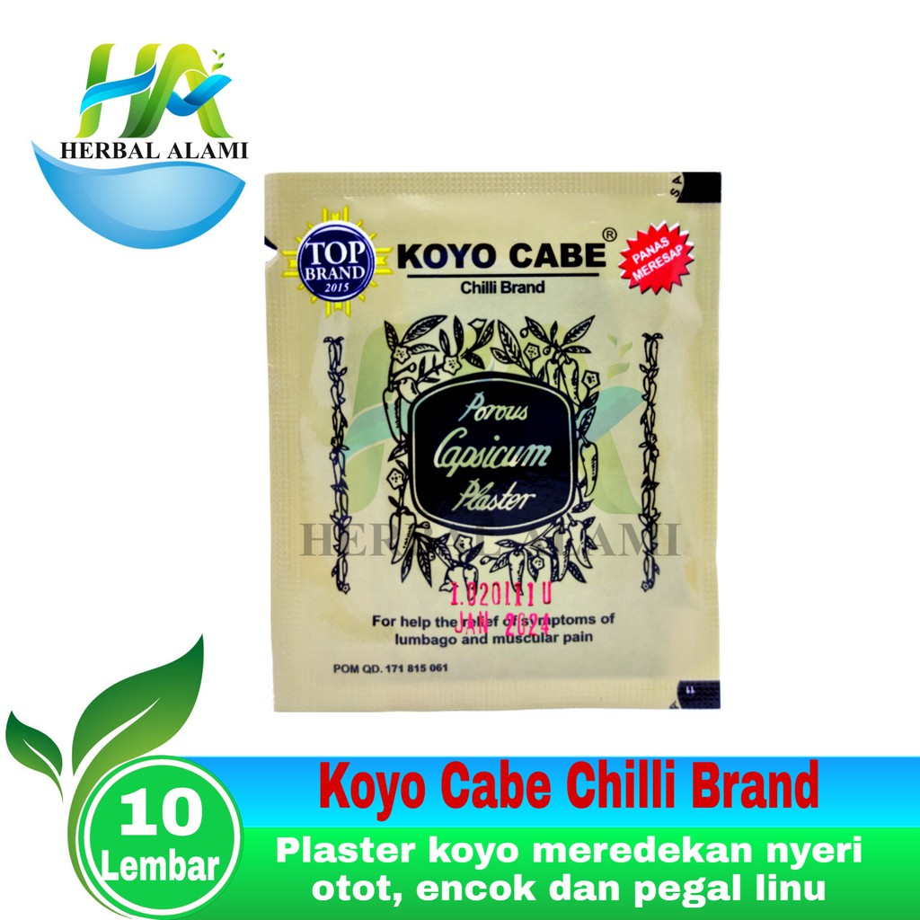 Koyo Cabe Chilli Brand isi 10 Lembar