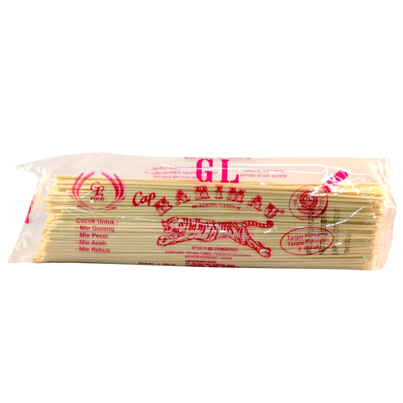 

Harimau Mie Gl Lidi Putih 500Gr