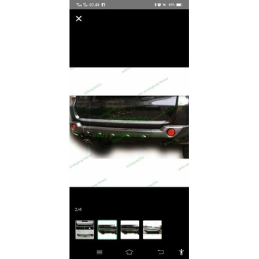 tanduk bumper pengaman belakang mobil daihatsu xenia lama