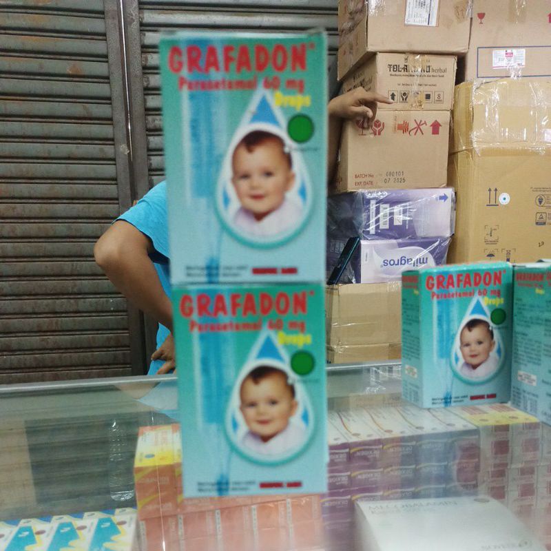 GRAFADON/PARACETAMOL DROPS 60MG