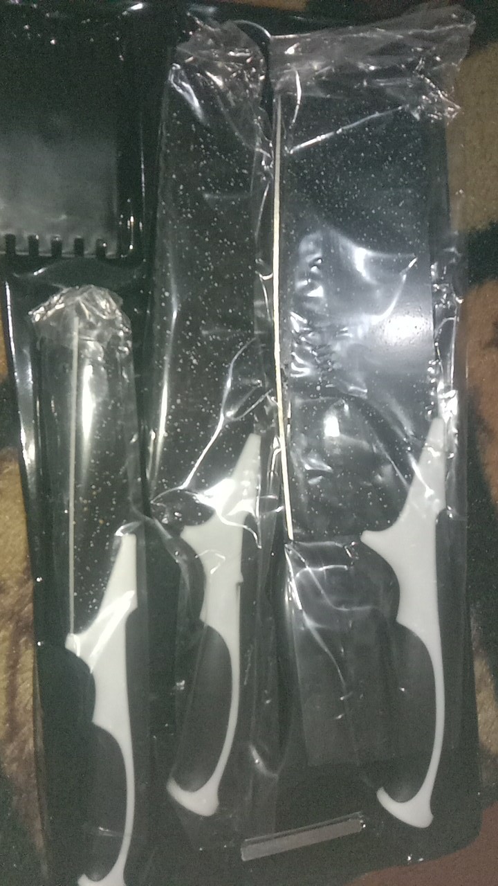 Pisau Dapur Keramik Set 5 In 1 Plus Peeler